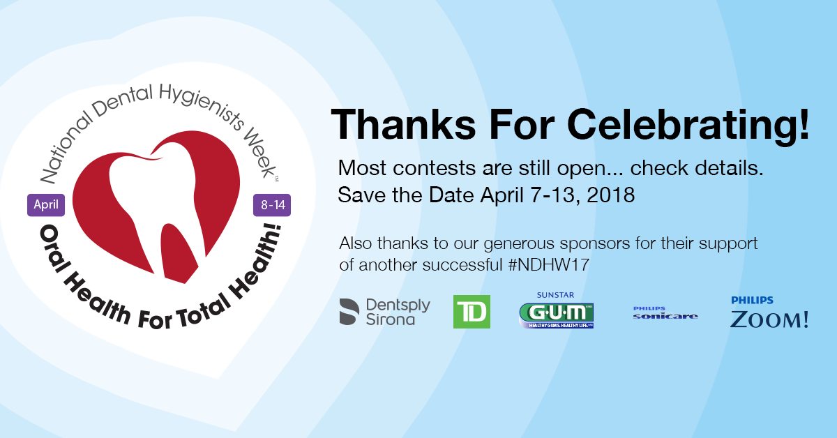National Dental Hygienists Week 2017
